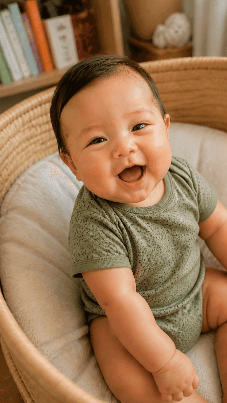 Baby age watermark example