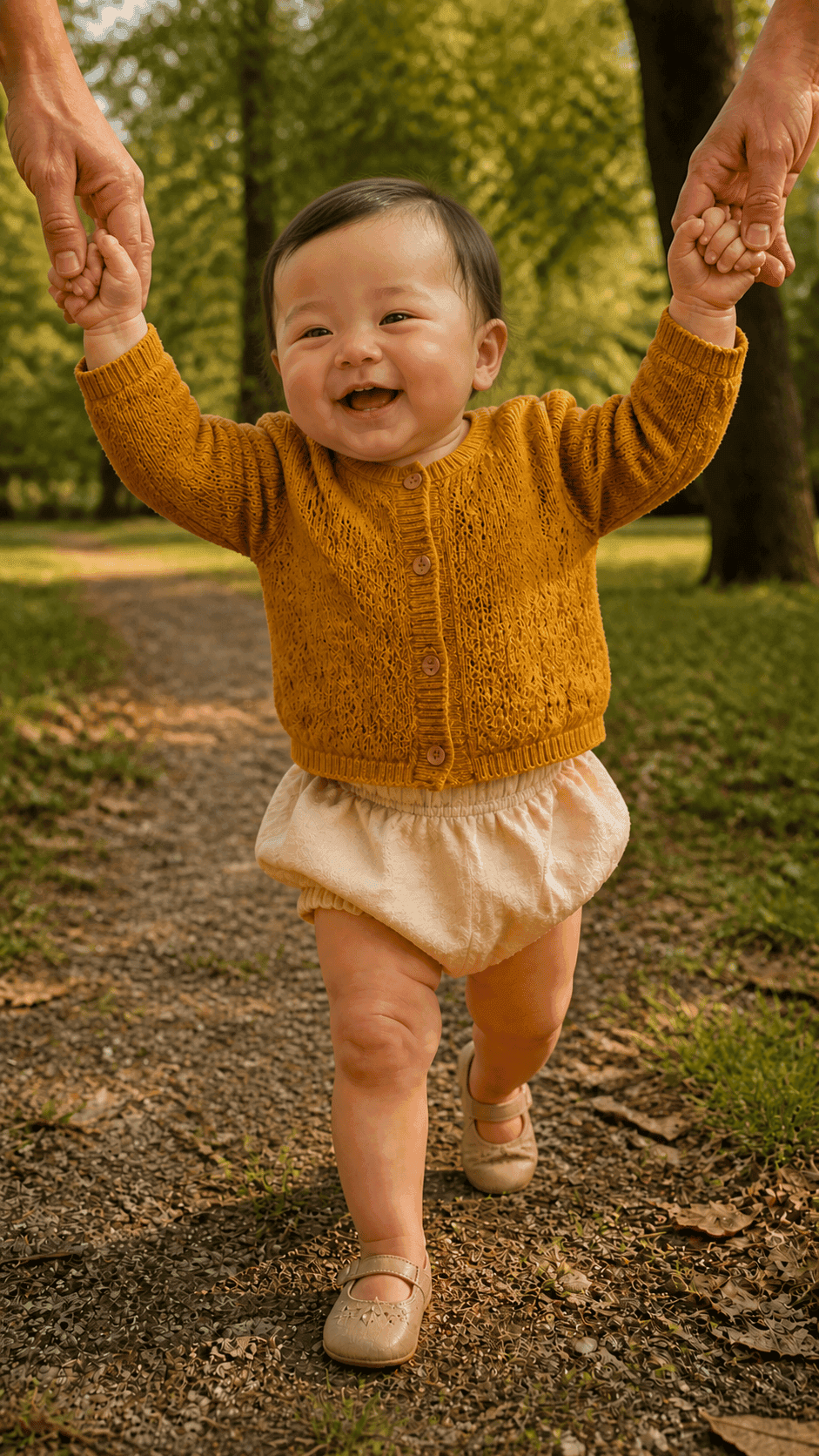 Baby at 1 year photo example